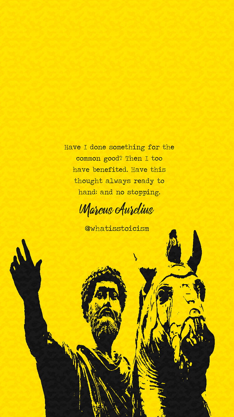 Marcus Aurelius, marcusaurelius, philosophy, quotes, stoic, stoicism,  yellow, HD phone wallpaper | Peakpx