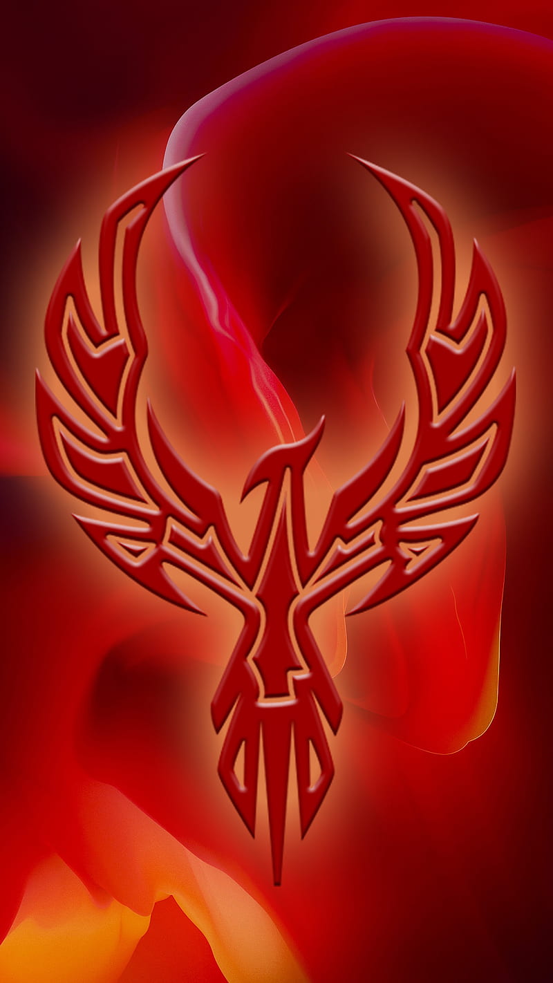 Beauty Phoenix, oneplus, red and gold, fire, HD phone wallpaper