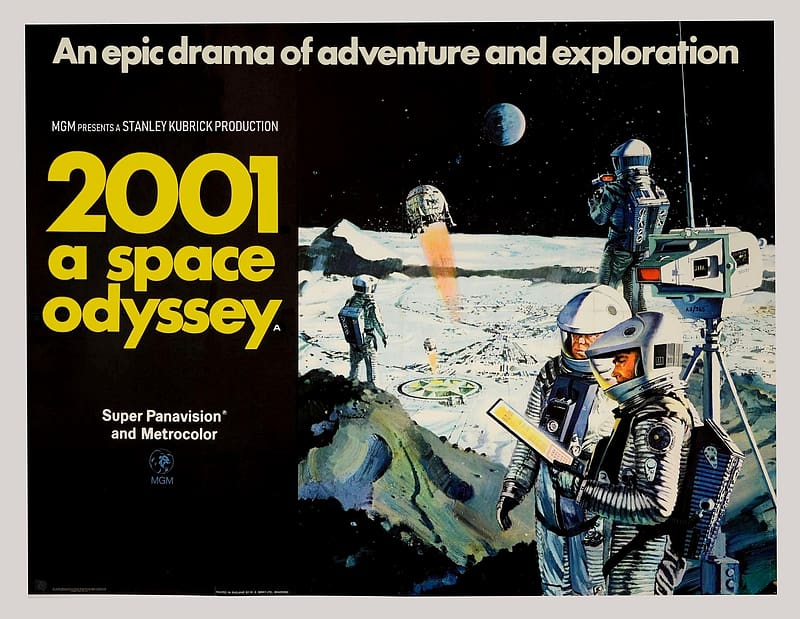 2001, A Space Odyssey, 2001, Stanley Kubrick, Odyssey, Space, HD wallpaper