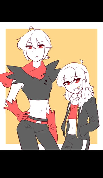 Au papyrus & Au Sans x (fem!)reader