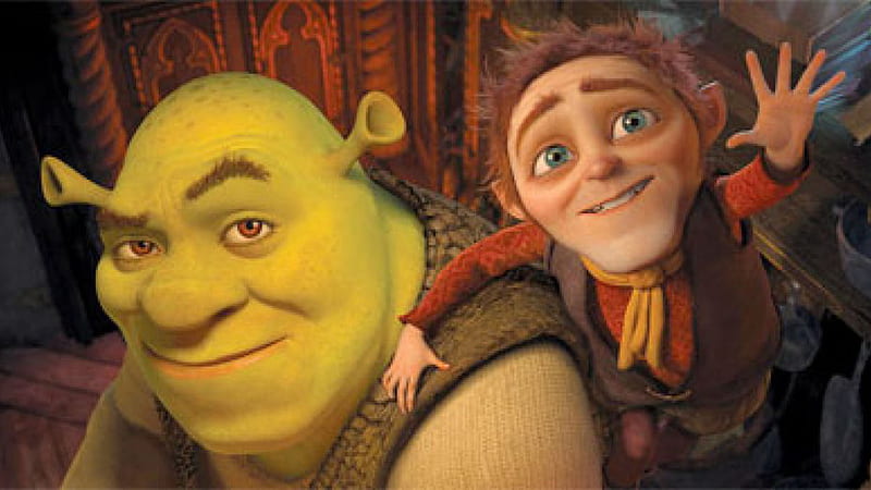 Shrek And Rumpelstiltskin Shrek, HD wallpaper