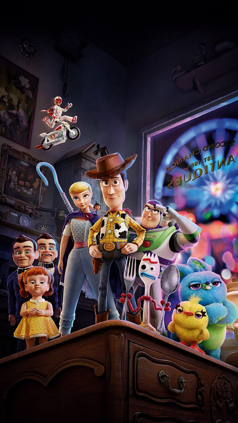 Toy Story 4, movies, HD phone wallpaper