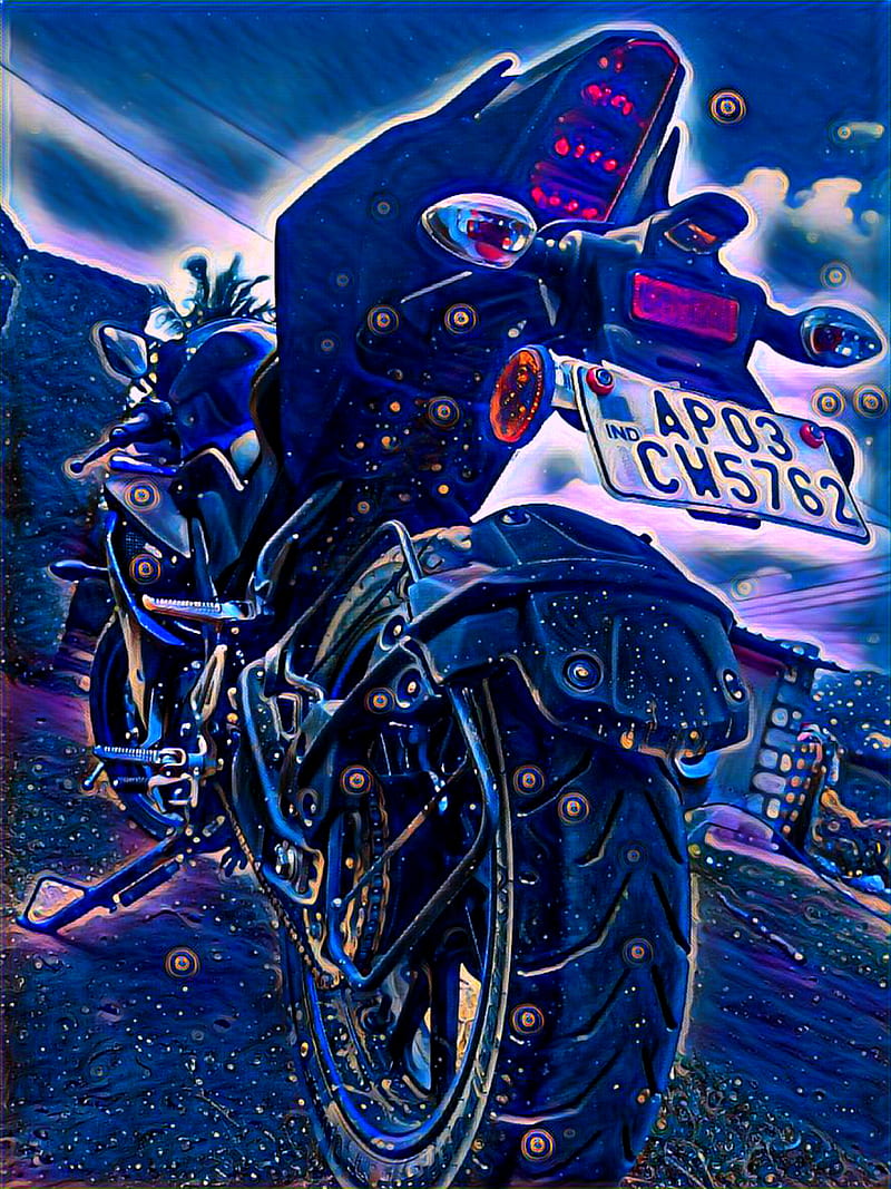 Yamaha yzf r15v3 , duke, motorcycle, triumph, stunt, super, motor, night, dirt, lokesh, HD phone wallpaper