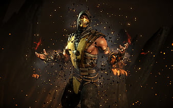 Mortal Kombat 1 Smoke Cyrax 4K Wallpaper iPhone HD Phone #1011m