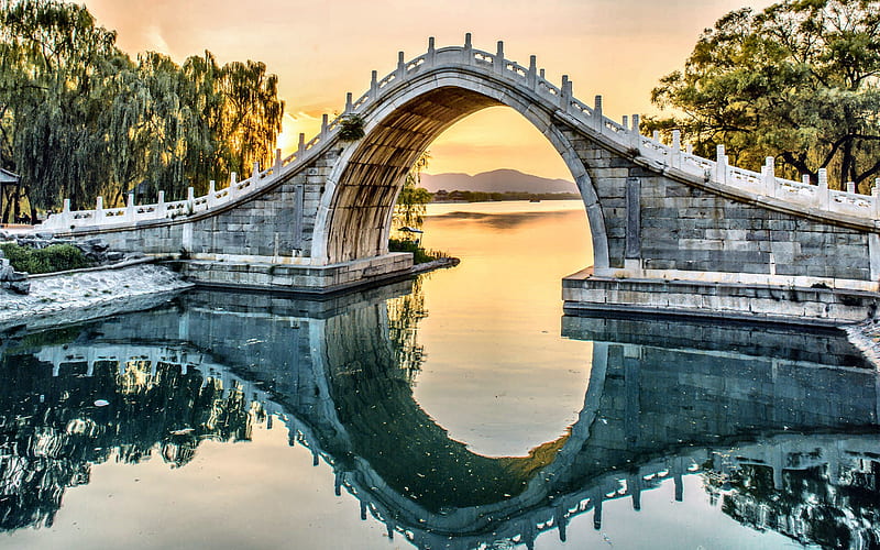 Belt Bridge F1, architecture, China, cityscape, bonito, Bejing, graphy, bridge, wide screen, scenery, HD wallpaper