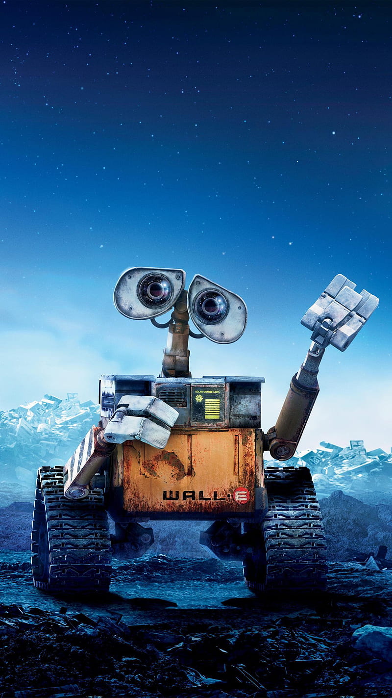 Wall-e, animation, anime, cartoon, cute, disney, robot, robotics, HD phone  wallpaper | Peakpx