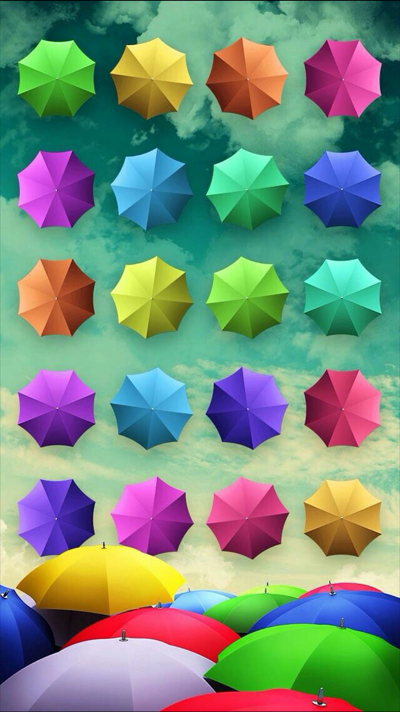 Icon shelf, color, desenho, phone, shelf, umbrella, HD phone wallpaper