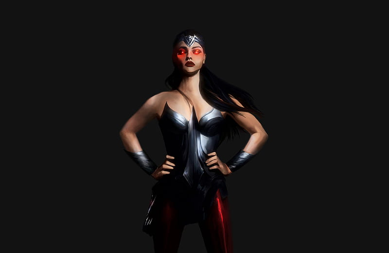 Evil Wonder Woman, HD wallpaper