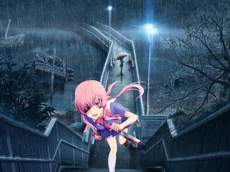 Premium AI Image  Anime girl running with a baseball bat in her hand  generative ai