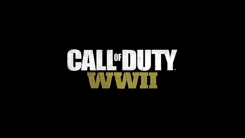 Call Of Duty WW2 Logo , call-of-duty-wwii, call-of-duty-ww2, call-of-duty, games, 2017-games, logo, HD wallpaper