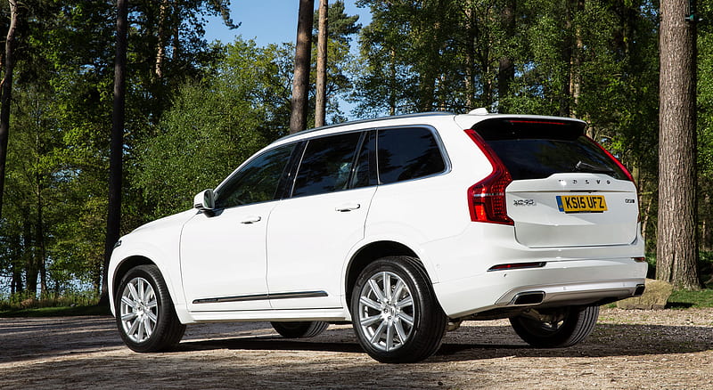 2016 Volvo XC90 (UK-Spec) Inscription (Ice White) - Rear , car, HD wallpaper