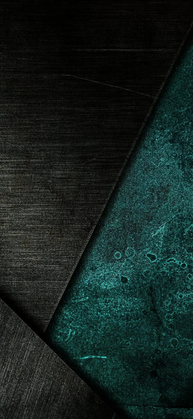 Dark Abstract, black, green, material, HD phone wallpaper | Peakpx