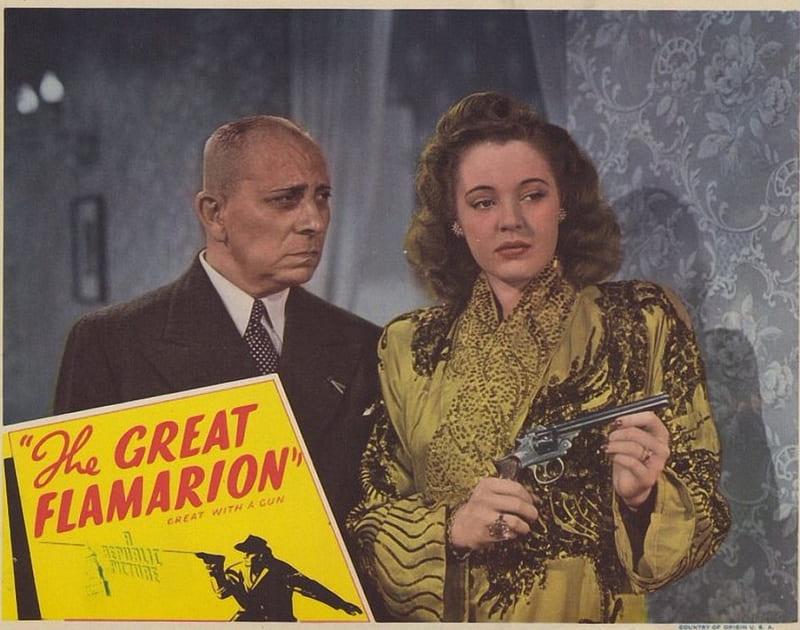 Classic Movies - The Great Flamarion (1945), Classic Movies, Mary Beth Hughes, Erich Von Stroheim, The Great Flamarion, HD wallpaper