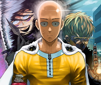 Anime, One-Punch Man, Genos (One-Punch Man), Saitama (One-Punch Man), HD  wallpaper