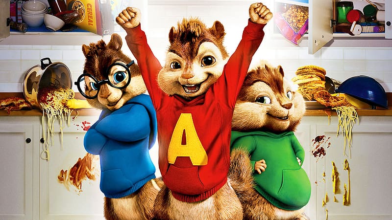 Alvin And The Chipmunks, Movie, HD wallpaper