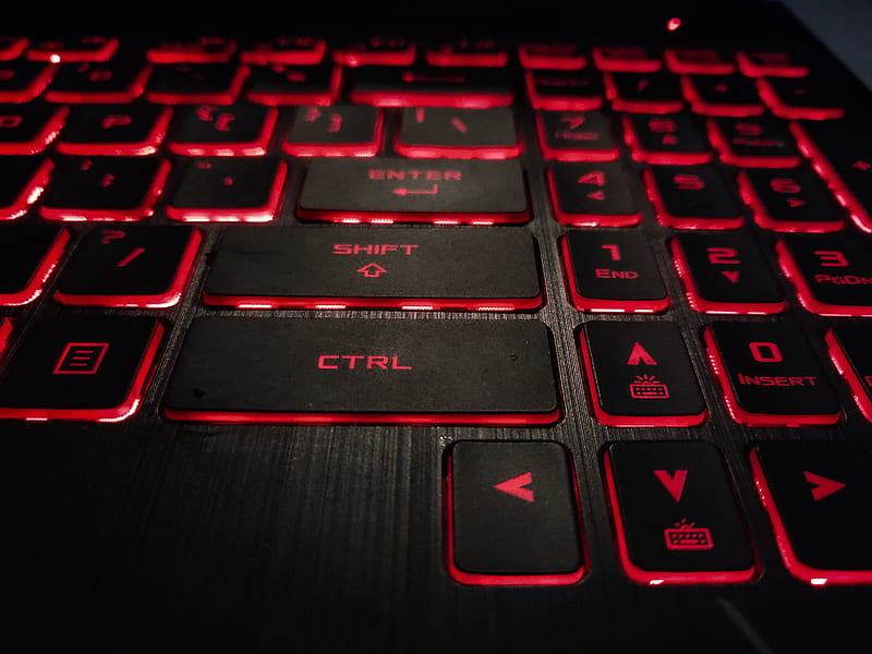 Backlit Keyboard , computer, hp, laptop, logo, mac, oc, technology, HD wallpaper