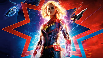 Captain Marvel 2019 10k, captain-marvel-movie, captain-marvel, 2019-movies, movies, brie-larson, HD wallpaper
