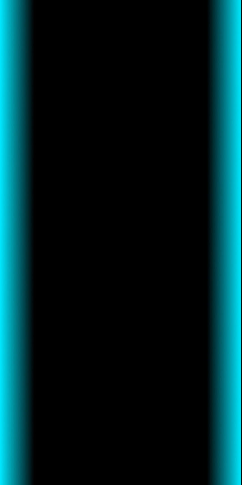Cyan Glow Bars, home screen, HD phone wallpaper