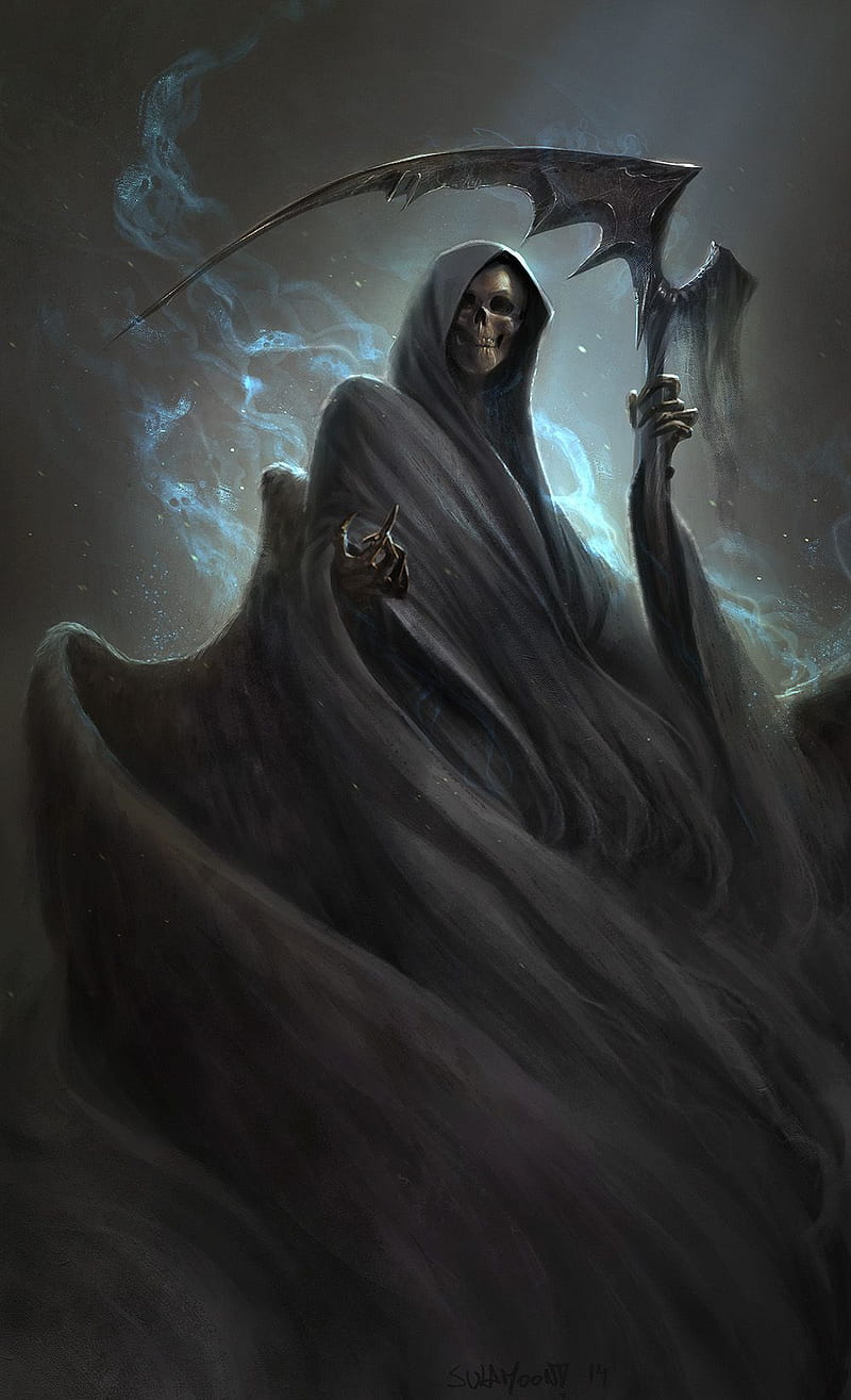 Grim Reaper, black, super, HD phone wallpaper