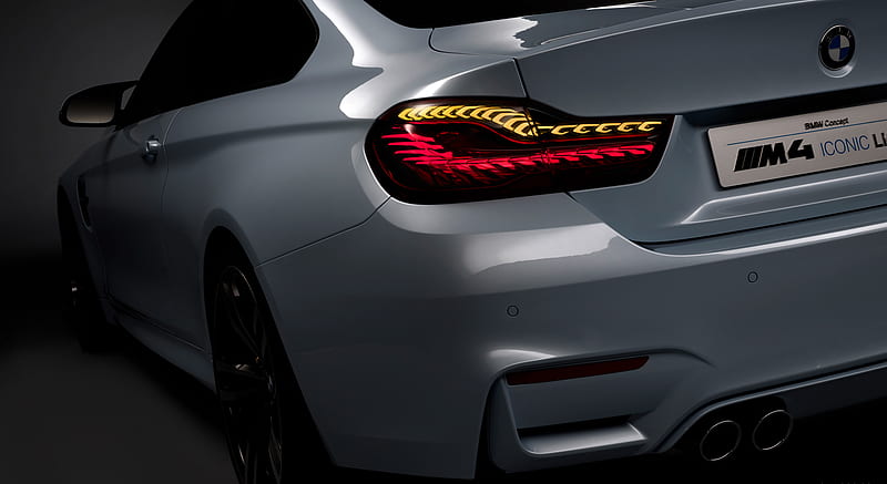 2015 BMW M4 Iconic Lights Concept - Tail Light , car, HD wallpaper