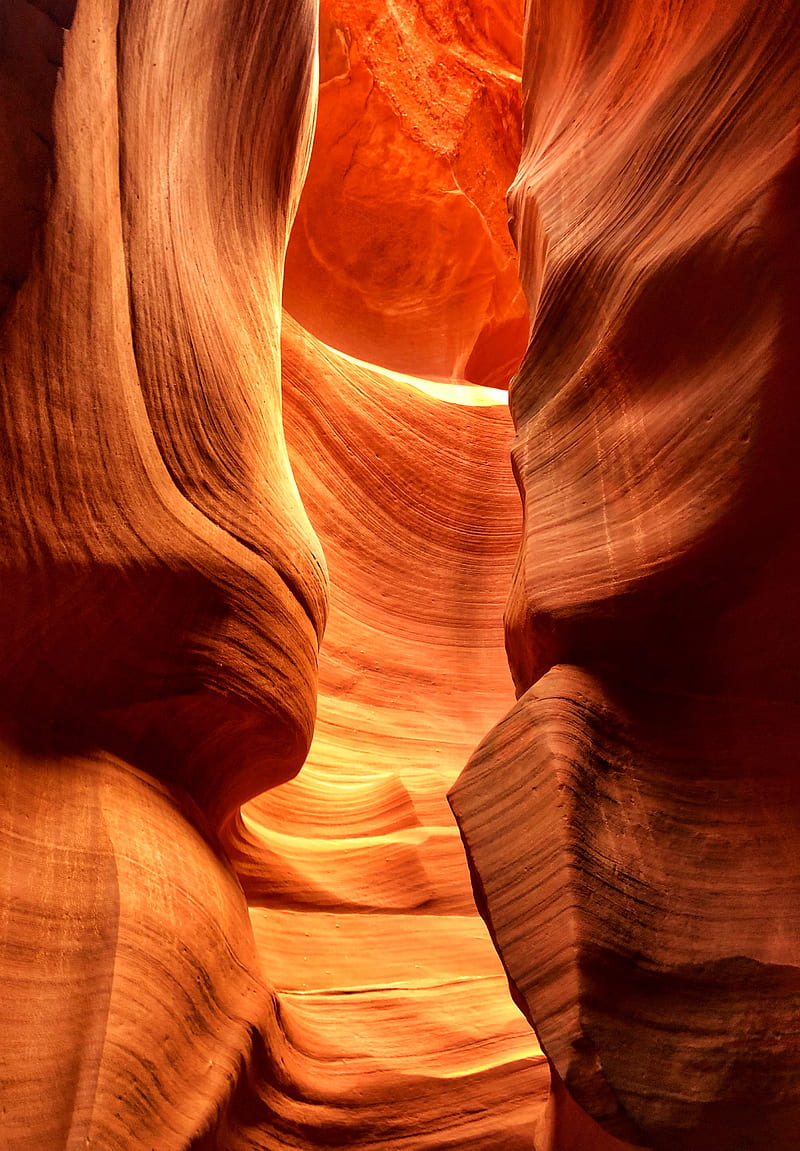 canyon, cave, relief, sand, HD phone wallpaper