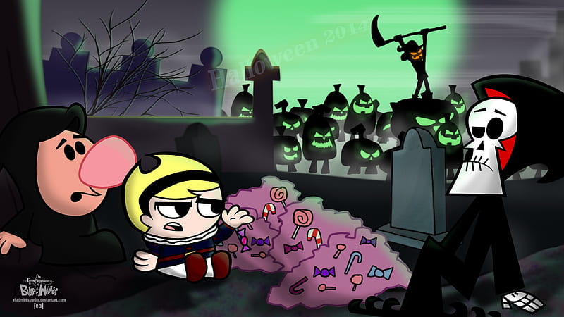 The Grim Adventures of Billy and Mandy favourites, HD wallpaper