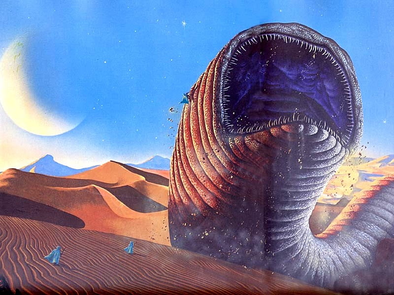Dune, sand worm, fantasy, creature, HD wallpaper | Peakpx