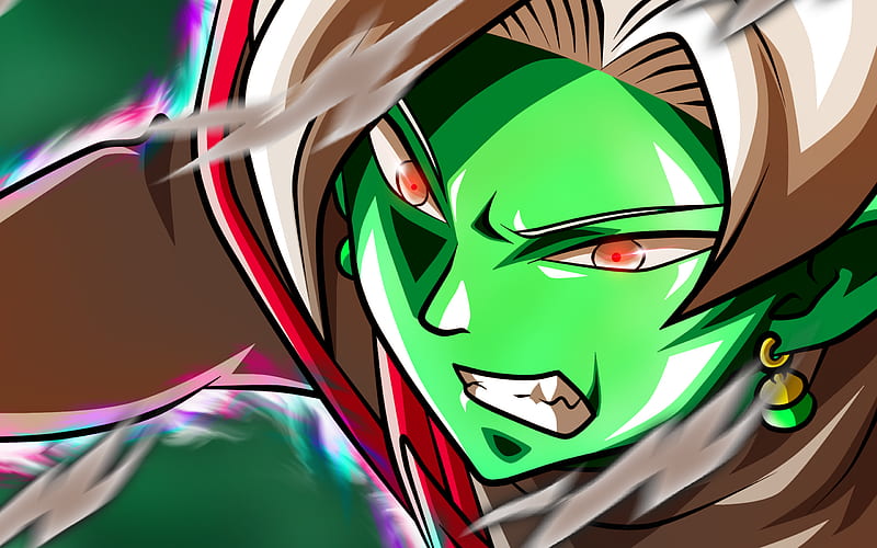 Zamasu, anger, close-up, Dragon Ball Super, art, DBS, Dragon Ball, HD wallpaper