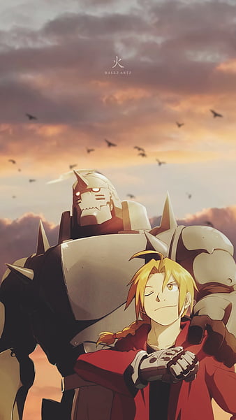 Alphonse and Edward Elric _Fullmetal Alchemist Brotherhood  Anime, Fullmetal  alchemist brotherhood, Fullmetal alchemist personagens