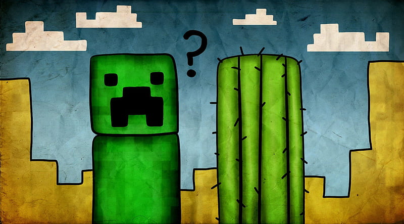 Cute Minecraft Art | Funny Drawings and Characters