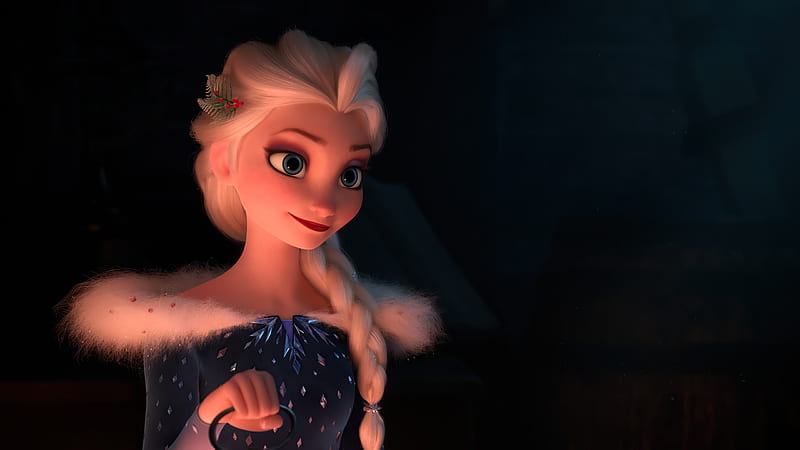 Elsa Olaf's Frozen Adventure, HD wallpaper