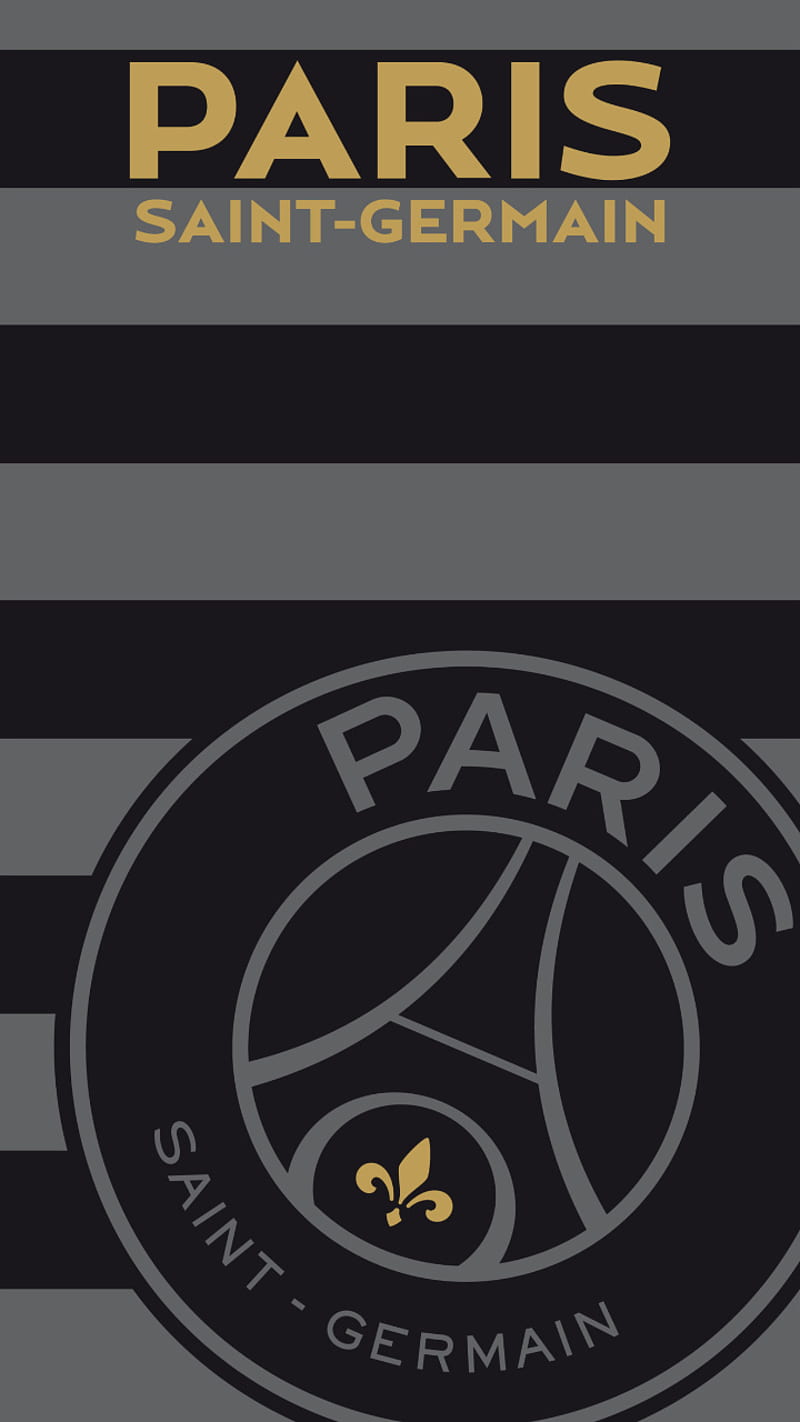 PSG Strips, foot, logo, paris saint germain, HD phone wallpaper
