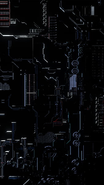 Circuit Screen 4, SciFi, abstract, asmr, cool, electric, funky, futuristic,  glow, HD phone wallpaper | Peakpx