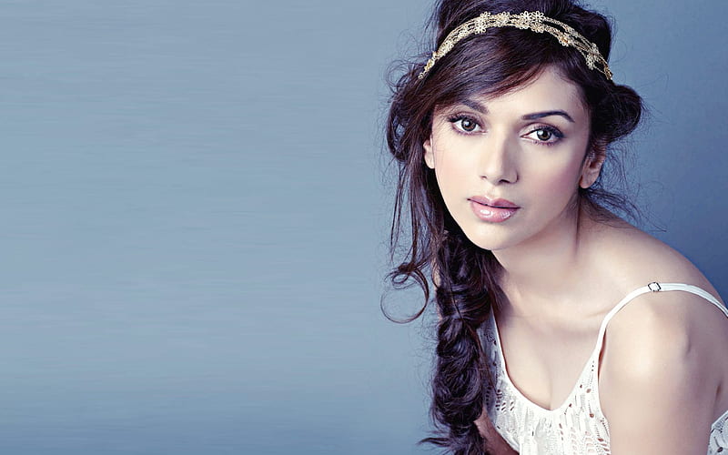Aditi Rao Hydari, actress, beauty, Bollywood, girls, brunette, HD wallpaper