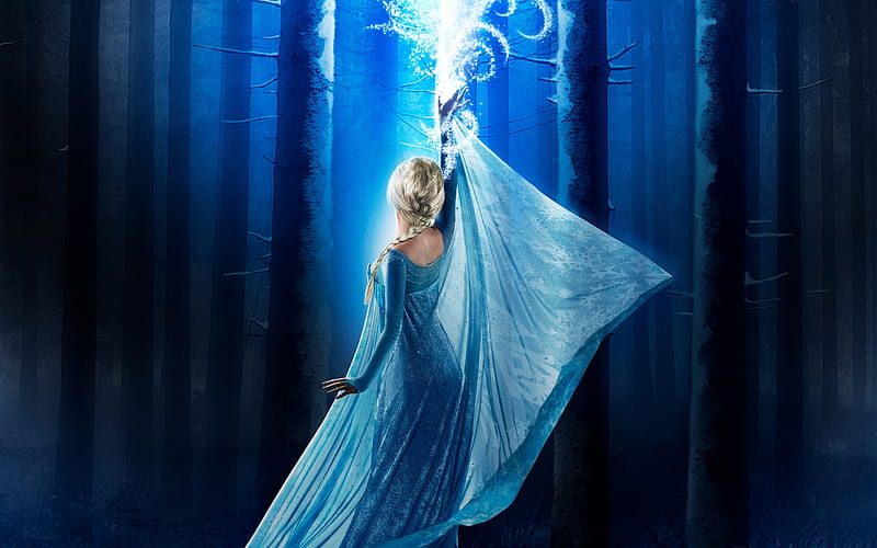 Elsa In Once Upon A Time, tv-shows, HD wallpaper