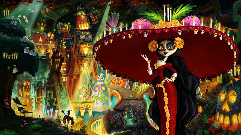Movie, Manolo (The Book Of Life), The Book Of Life, La Muerte (The Book Of Life), HD wallpaper