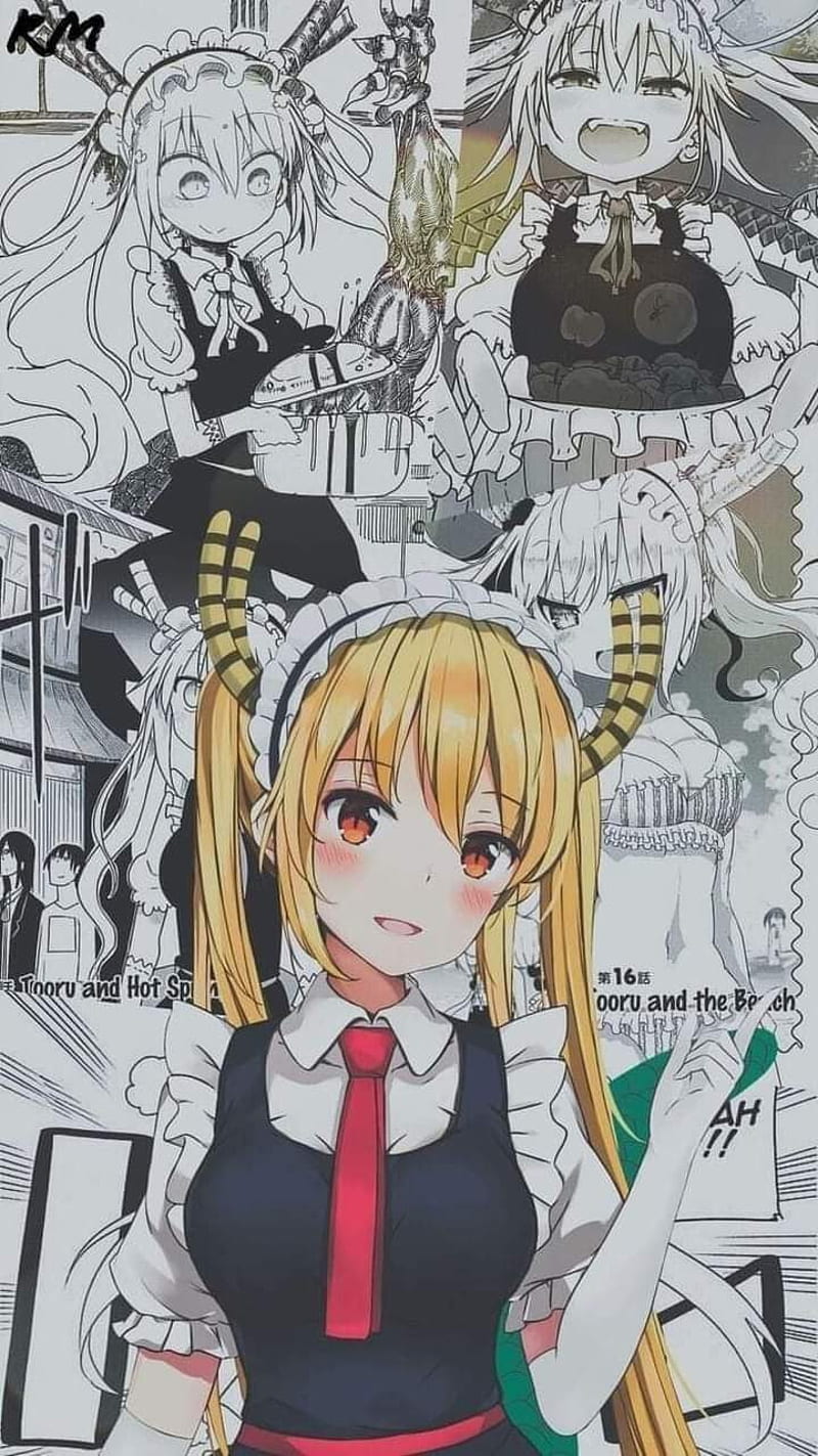 Miss kobayashi San, organ, hair, dragon maid, HD phone wallpaper | Peakpx