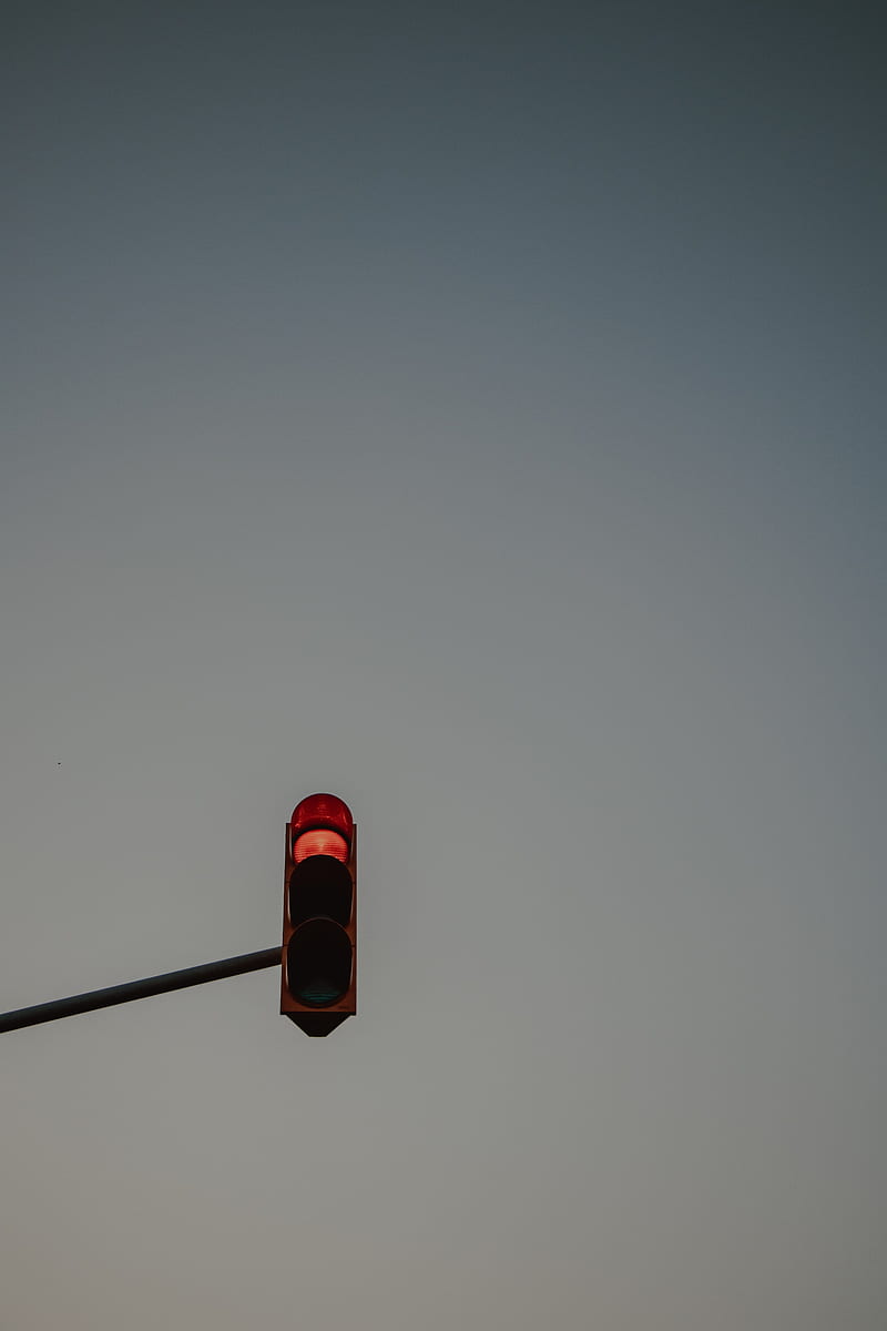 traffic light, sky, sign, HD phone wallpaper