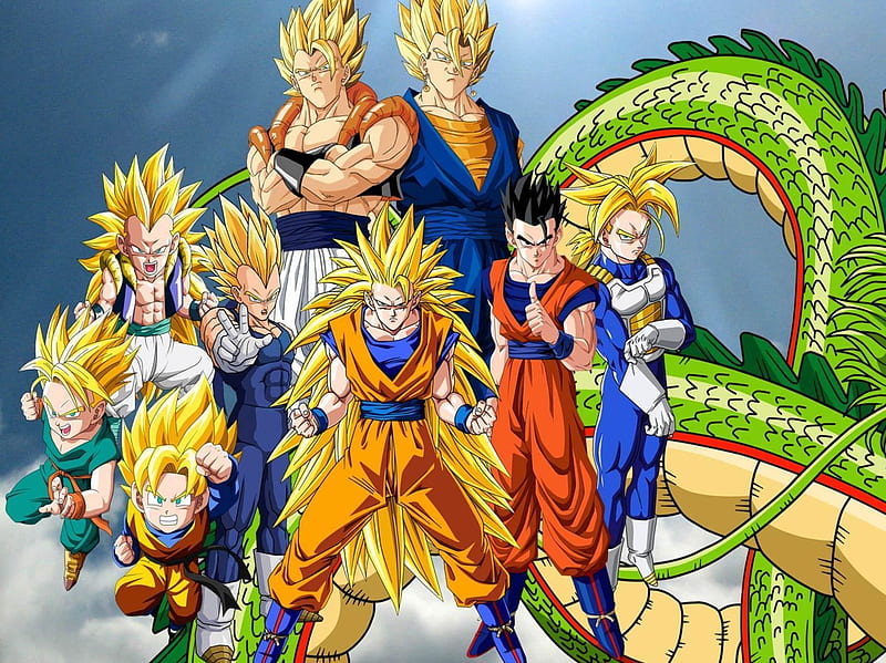 Dragon Ball Z Cast Wallpaper 281 Retina iPad - Wallpaper - HD