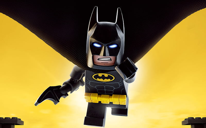Batman, The Lego Movie 2 The Second Part characters, poster, 2019 movie, artwork, 2019 The Lego Movie 2, HD wallpaper