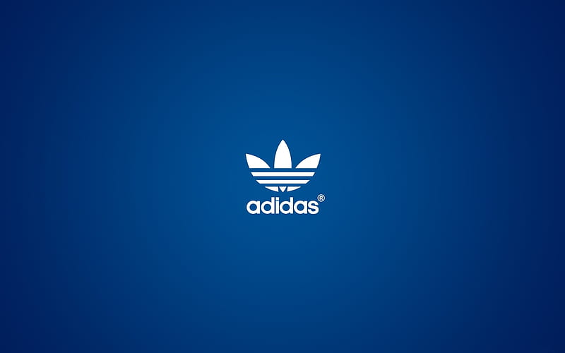 A gran escala Transporte aficionado Adidas logo azul, 2017, adidaslogoblue, Fondo de pantalla HD | Peakpx