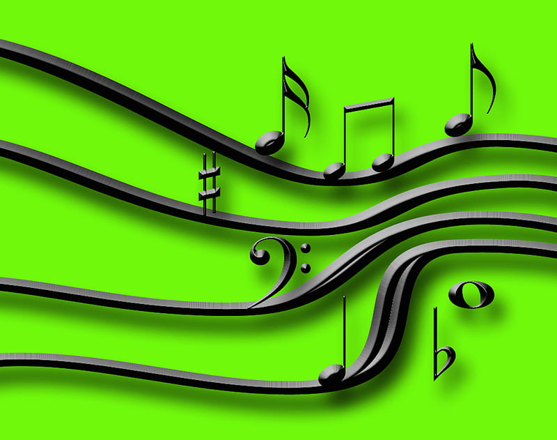 Musical Notes, fun, instruments, music, sing, song, HD wallpaper