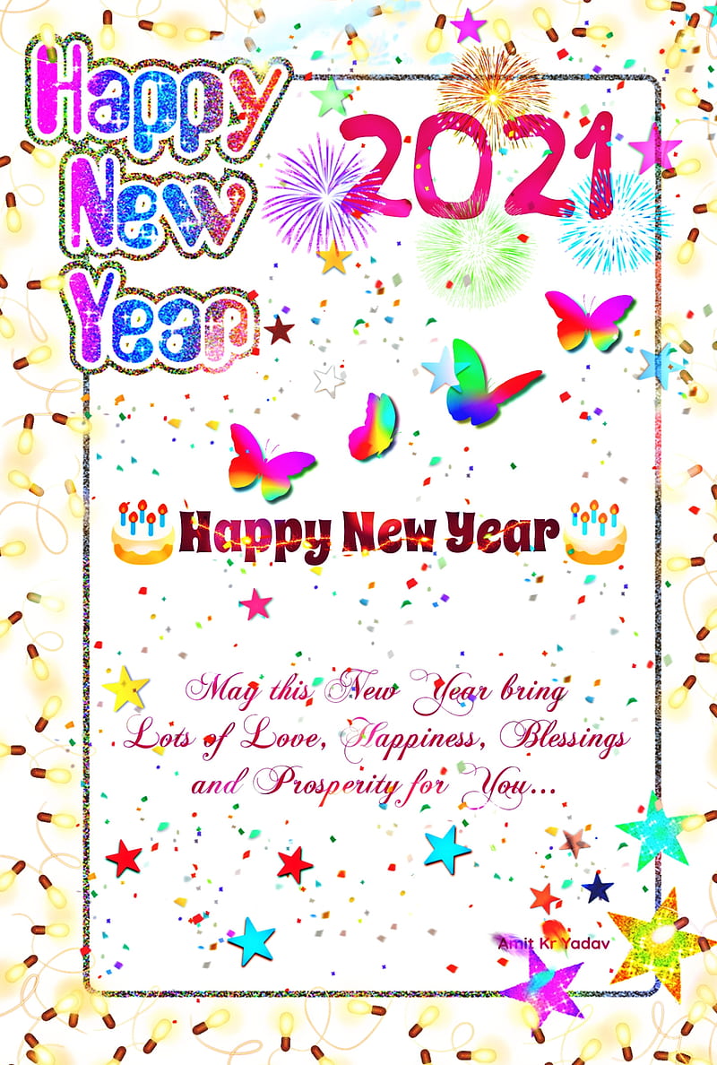 New Year, 2020, 2021, day, happy, new year 2021, rockstar, year, year 2021, HD phone wallpaper