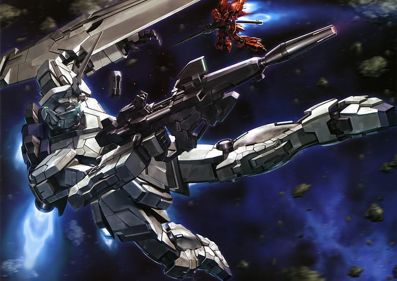 Final Battle Gundam Mecha Anime Unicorn Gundam Sinanju Hd Wallpaper Peakpx