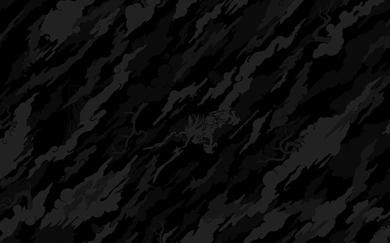 Black and White Camo, Black Camouflage, HD wallpaper