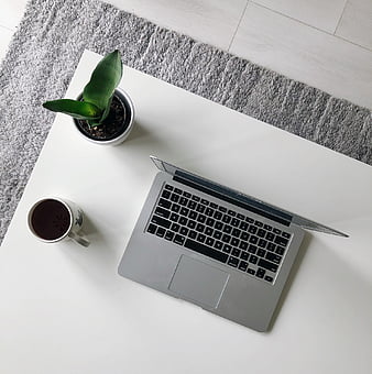 Macbook, apple, coffee, office table, HD phone wallpaper | Peakpx