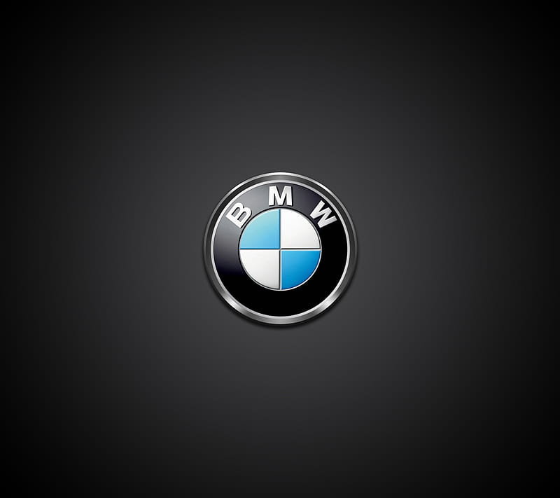 BMW, badge, black, emblem, logo, HD wallpaper
