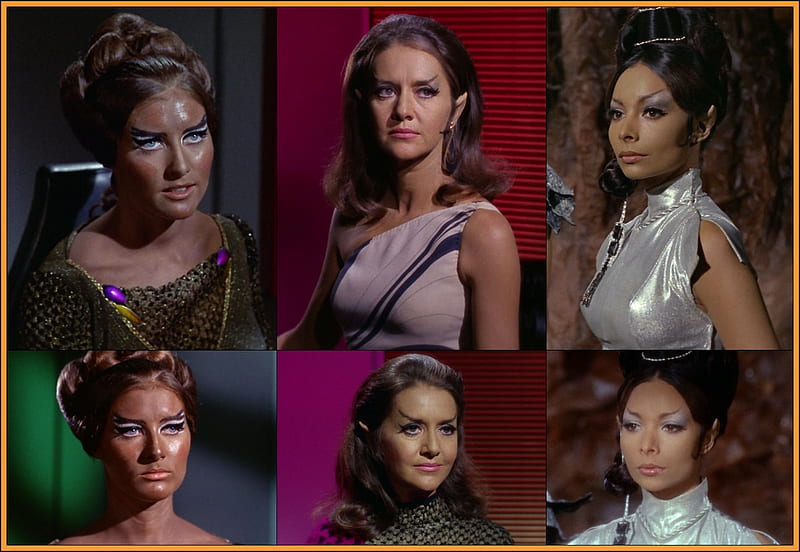 Original Star Trek Women, ladies, Star Trek Women, Klingon, Arlene Martel, Susan Howard, Star Trek, Romulan, Joanne Linville, Vulcan, HD wallpaper