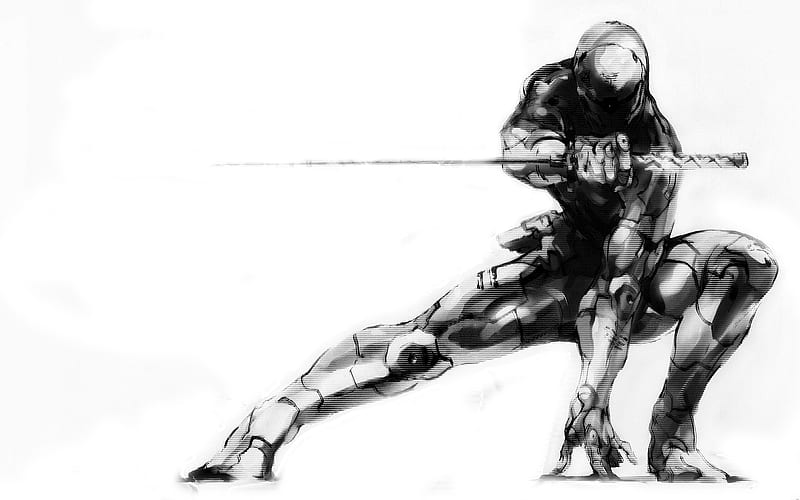 solid snake, in Nick V's Sketches Comic Art Gallery Room