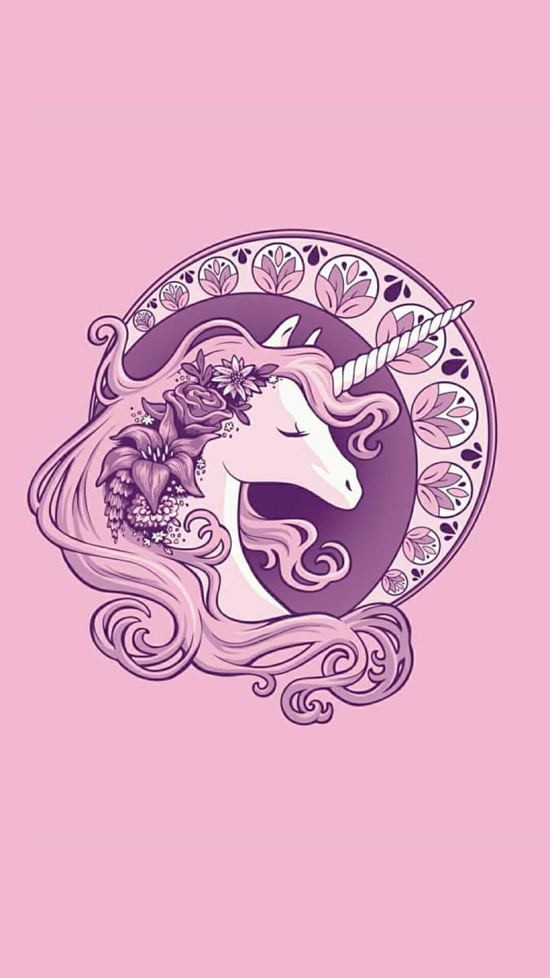 Unicorn, cute, pink, purple, HD phone wallpaper | Peakpx